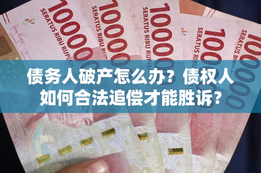 北京债务人破产怎么办？债权人如何合法追偿才能胜诉？