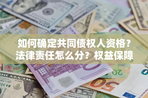 北京如何确定共同债权人资格？法律责任怎么分？权益保障技巧揭秘！