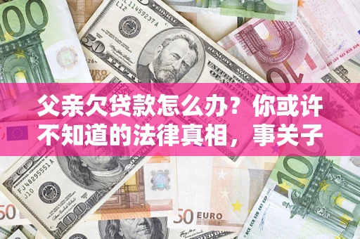 北京父亲欠贷款怎么办？你或许不知道的法律真相，事关子女未来