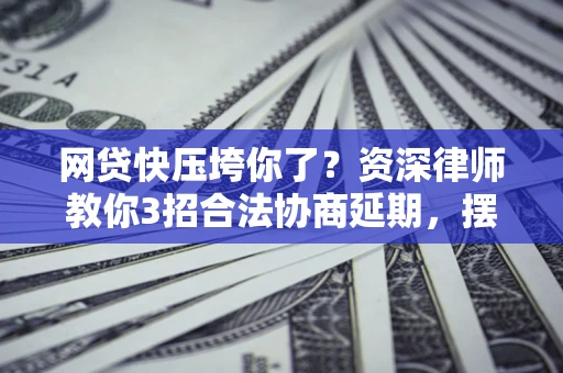 北京网贷快压垮你了？资深律师教你3招合法协商延期，摆脱暴力催收！