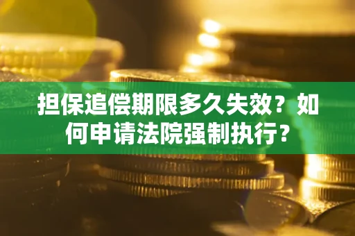 北京担保追偿期限多久失效？如何申请法院强制执行？